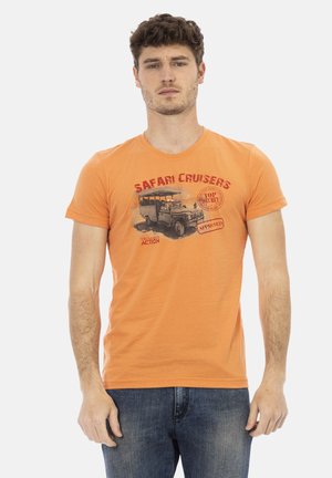 T-shirt con stampa - orange