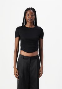 Pinko MARTELLO MAGLIA - Marškinėliai su spaudiniu - nero limousine