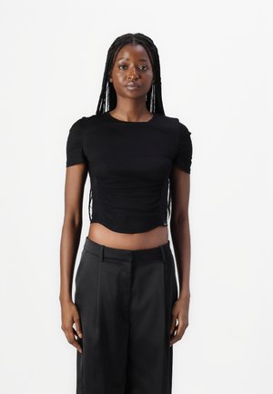 Pinko MARTELLO MAGLIA - T-shirts med print - nero limousine