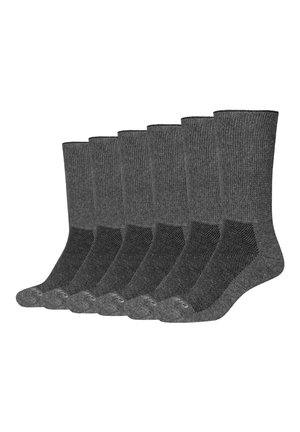 6ER PACK - Calze - anthracite
