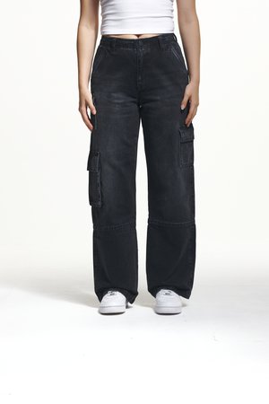 DINO - Relaxed fit jeans - washed black