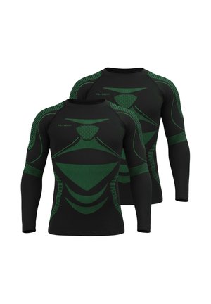 2 PACK - Unterhemd/-shirt - schwarz/grün