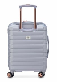 Delsey Paris SHADOW 5.0 SLIM 4-ROLLEN KABINENTROLLEY 55 CM - Valise à roulettes - platin