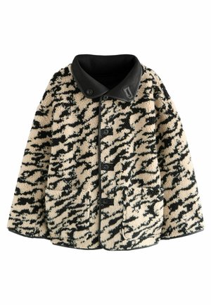 REVERSIBLE - Overgangsjakke - black/ecru zebra print