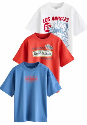 SHORT SLEEVE GRAPHIC 3 PACK STANDARD - T-shirts print - red blue white truck