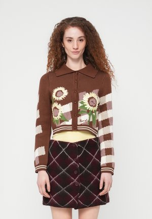 THE SUNFLOWER TRIPPER - Kardigan - tobacco