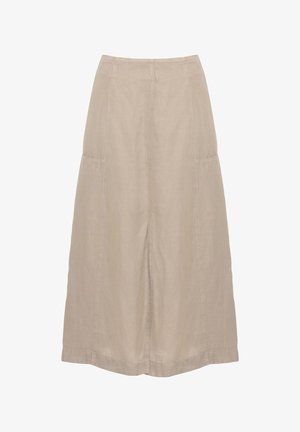 120% Lino, Gonna a campana - beige