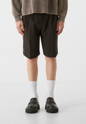 Lost Youth DOUBLE PLEATED - Šortai - black