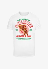 T-shirt print - white