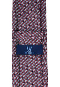 WILLEN MINIMAL - Tie - bordeaux