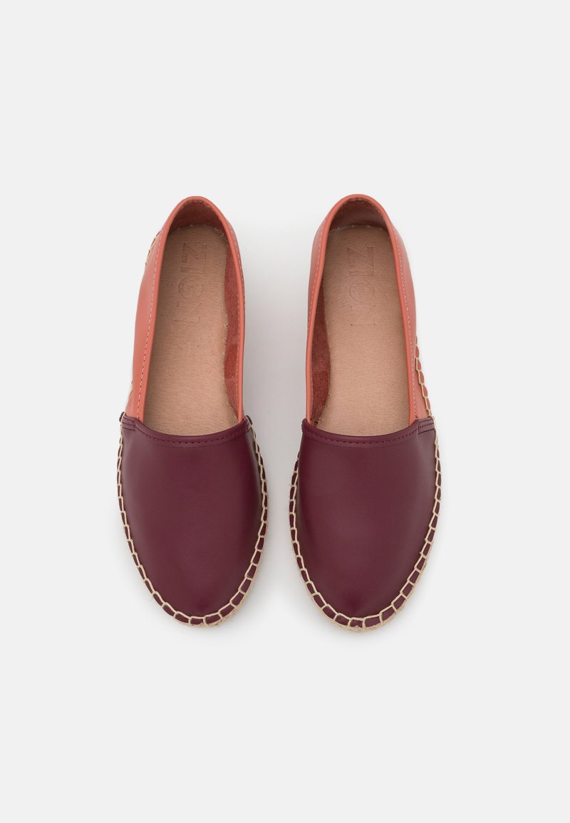Damen Halbschuhe | Zign Espadrille bordeaux - CM22894 Damen Halbschuhe | Zign Espadrille bordeaux - CM22894