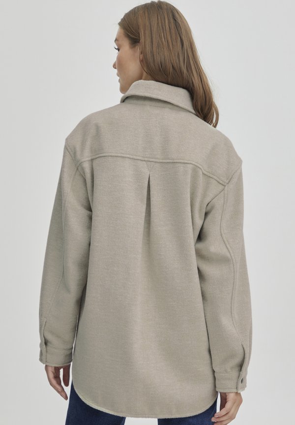 pzpeyton - Short coat - travertine melange2