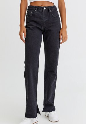 Jean droit - black denim