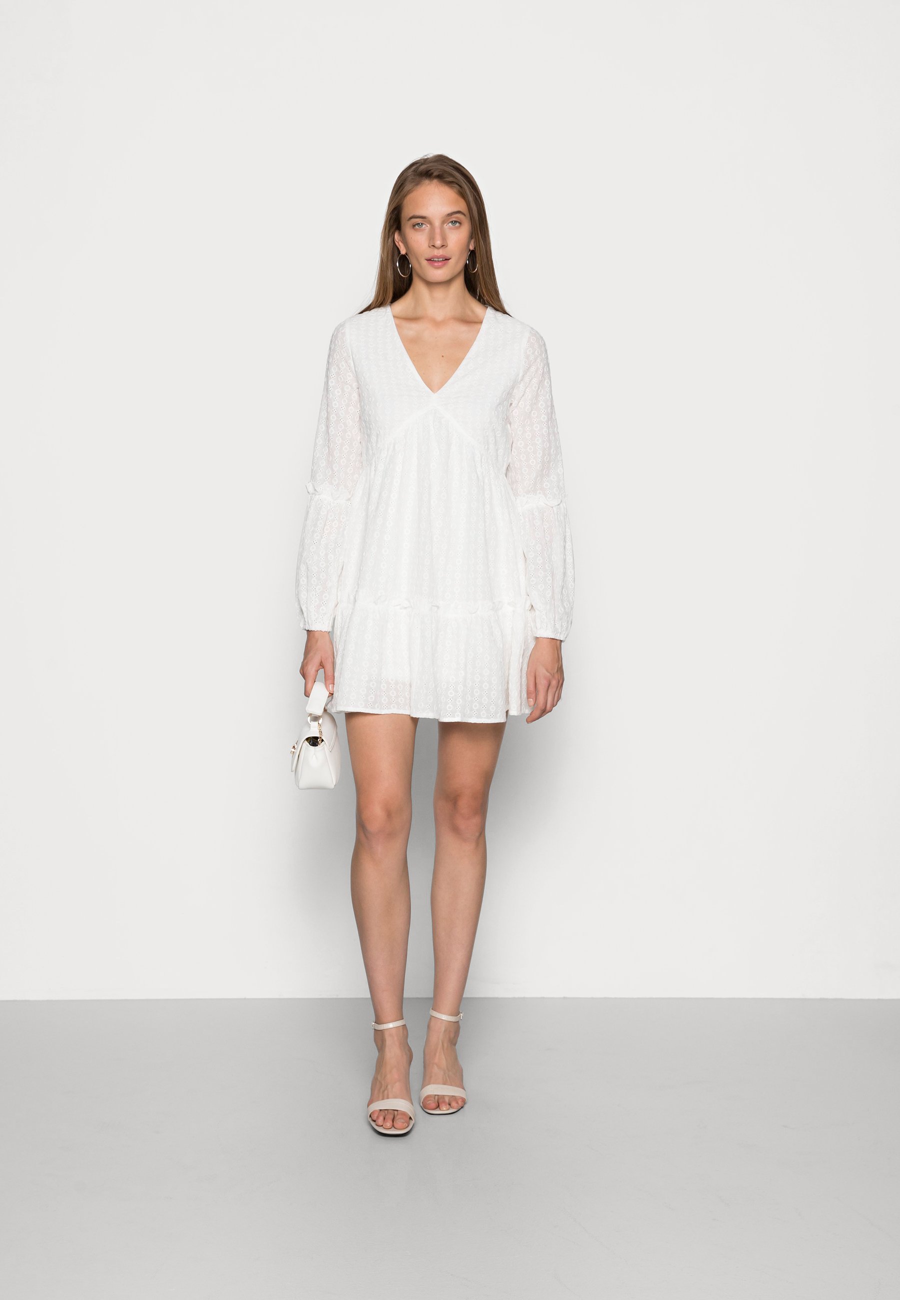 in the style white dress
