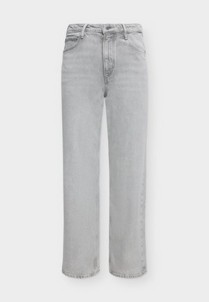 Marc O'Polo, DENIM TROUSERS, MODEL TOLVA, WIDE LEG - Relaxed fit jeans - light grey
