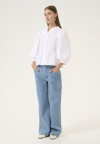 Karen by Simonsen ZUENA NETTE - Camicia - bright white