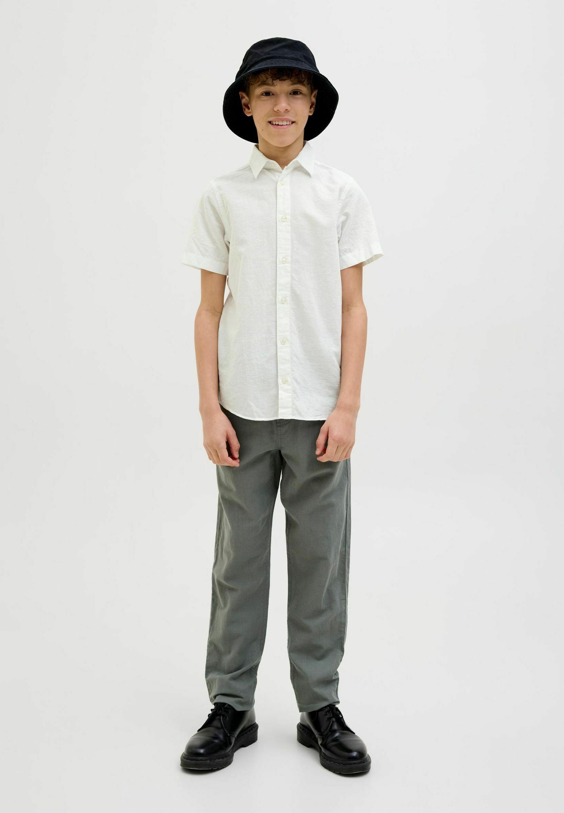 JACK&JONES JUNIOR Jongens Jjejaxon Jersey Trouser Noos Jnr stoffen broek, zwart, 164