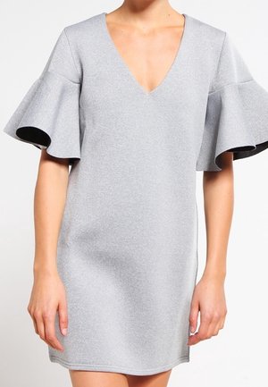 Jerseyklänning - mottled grey