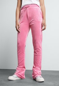 Juicy Couture DIAMANTE BOOTCUT - Treniņtērpa apakšdaļas - hot pink