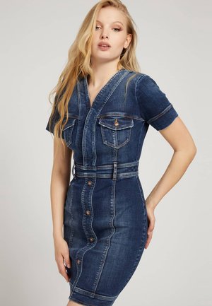 Denim dress - blau
