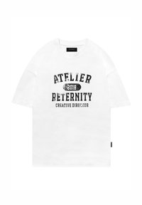 ATELIER EMBLEM - Tricou cu imprimeu - white