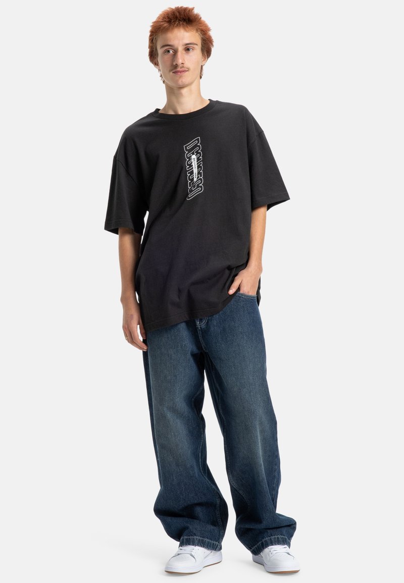 T-shirt Homme DC Shoes Neuf Sans étiquettes - Taille M - Noir - Coupe Regular - Style Graphic Tee