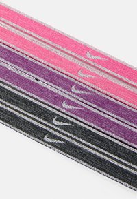 Nike Performance SPORT HEADBANDS 6 PACK - Iné doplnky - pinksicle/viotech/black