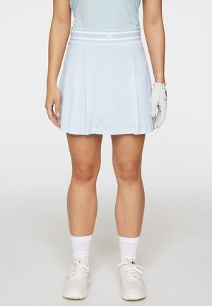 J.LINDEBERG Sports HARLOW PRINT - Pleated skirt - shadow bridge winter sky s