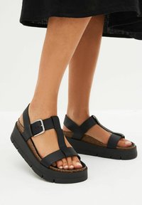 Next FOREVER COMFORT - Sandales à plateforme - black