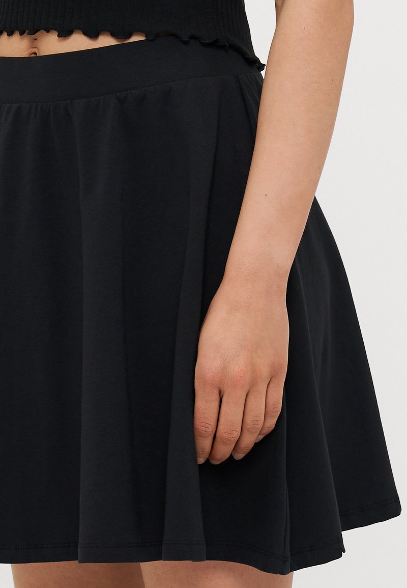 ONLY Petite ONLLIVE LOVE SKATER SKIRT PACK A-lijn rok black