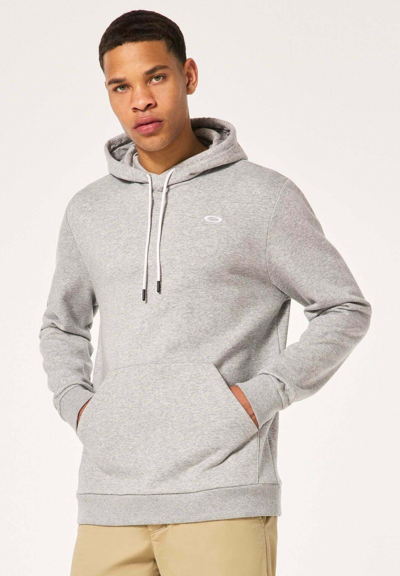 Oakley RELAX - Hoodie - new granite hthr/light grey - Zalando.de