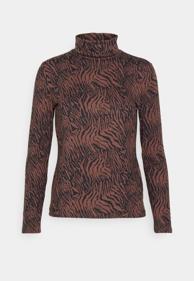 Pieces Petite Longsleeve bruin