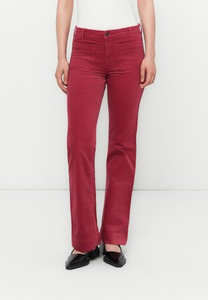 FLARE - Nohavice - earth red