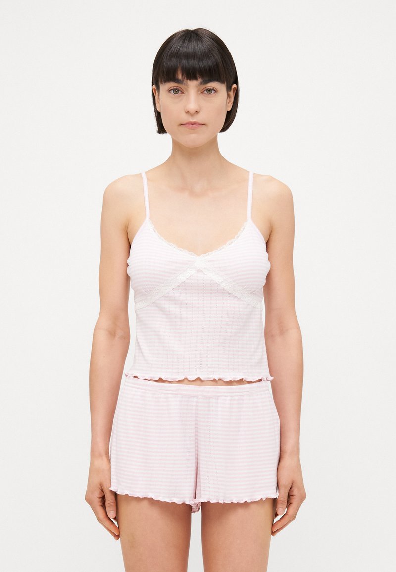 Hollister Co. - Pižamos komplektas - pink, Padidinti