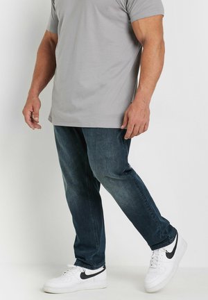 BadRhino WASHED STRETCH  - Straight leg jeans - blue
