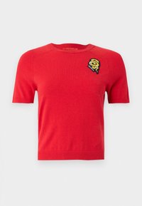 ROGITO - Print T-shirt - red