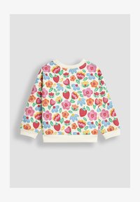 Selezionato, cream floral strawberry