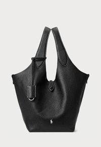 POLO PLAY LEATHER TOTE - Kandekott - black