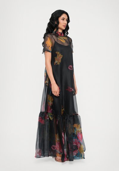 STAUD CALLUNA DRESS - Vestido largo - black