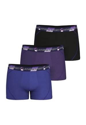 Athena LOT DE 3 - Boxers - indigo violine noir