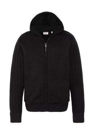 BIG SWEATER - Strickjacke - black