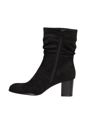 AMERICAN INSPIRATION FASHION COOL EASY PLISSIERTE - Korte laarzen - noir