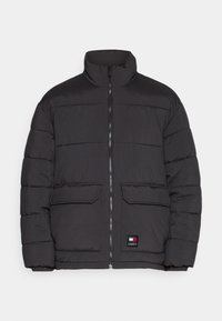 BACK LOGO PUFFER - Winter jacket - black