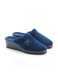 Damart FANTAISIE STRASSÉE - Sandalias planas - marine