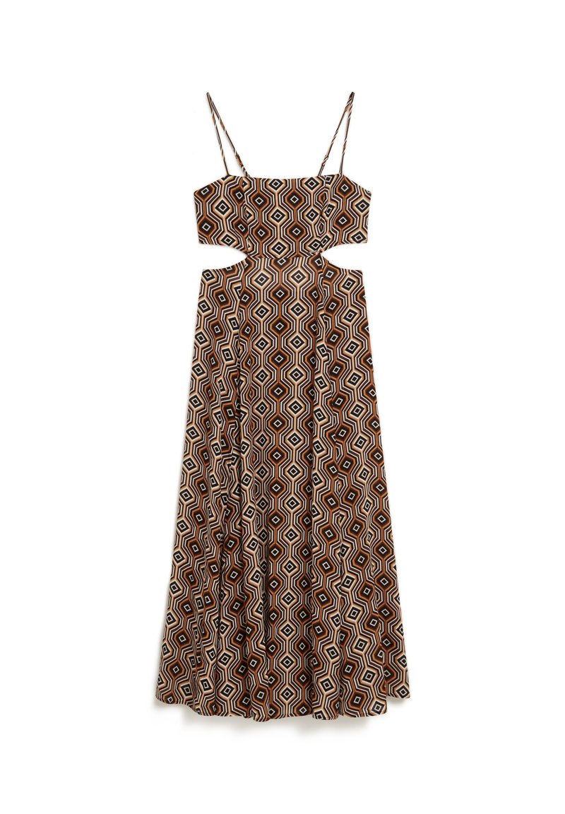 Superdry & Co Maxi-jurk bruin Superdry & Co Maxi-jurk bruin