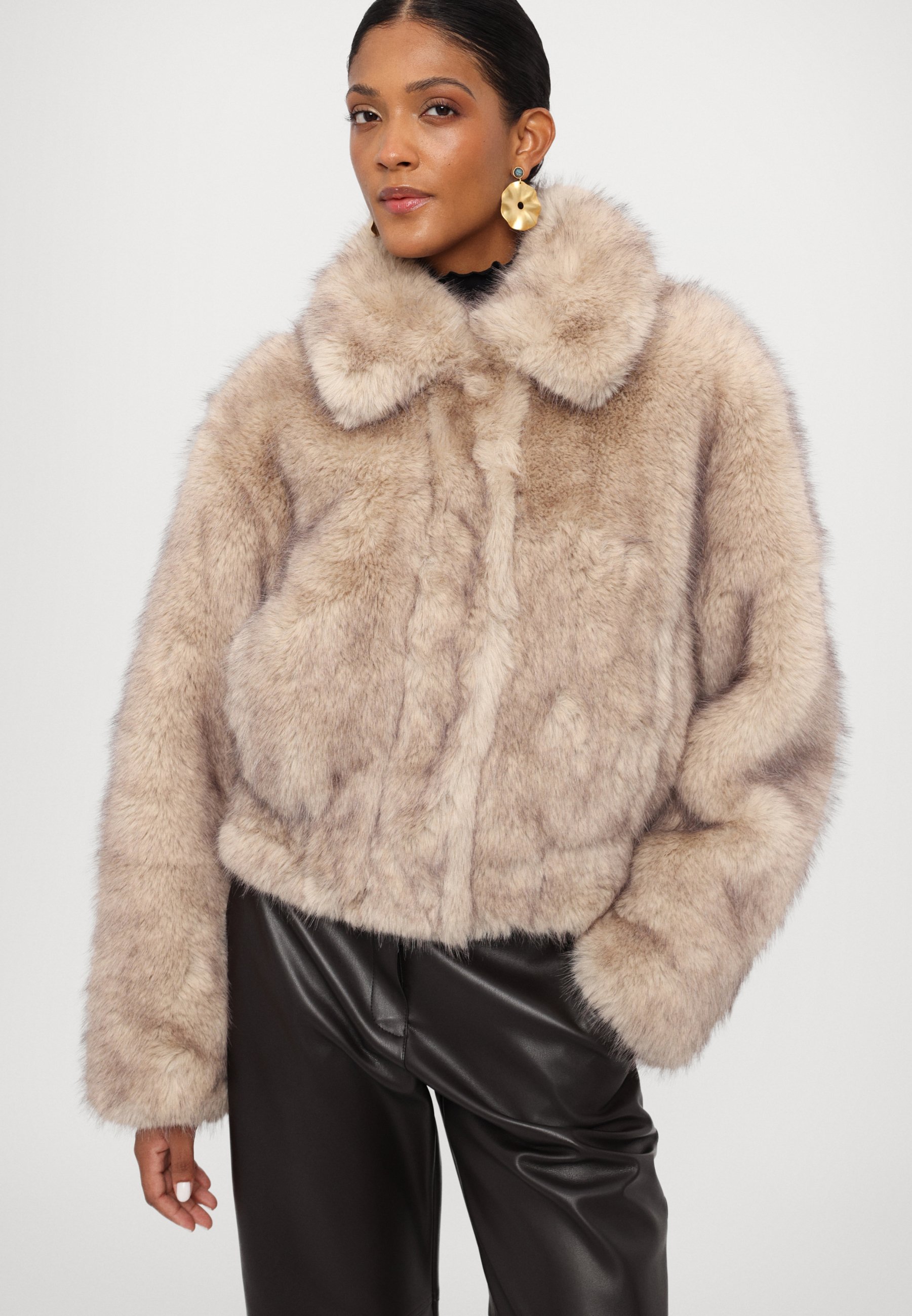 STAND STUDIO LENA - Kurtka zimowa/brązowy - Zalando.pl