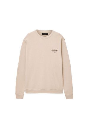 AllSaints, UNDERGROUND CREW - Sweatshirt - sandstone taupe