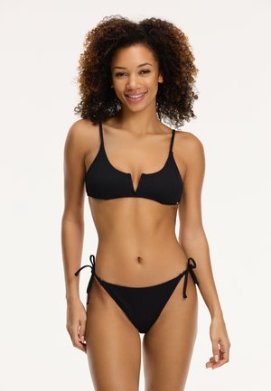 LEAH SET STRUCTURE - Bikini - black malta structure