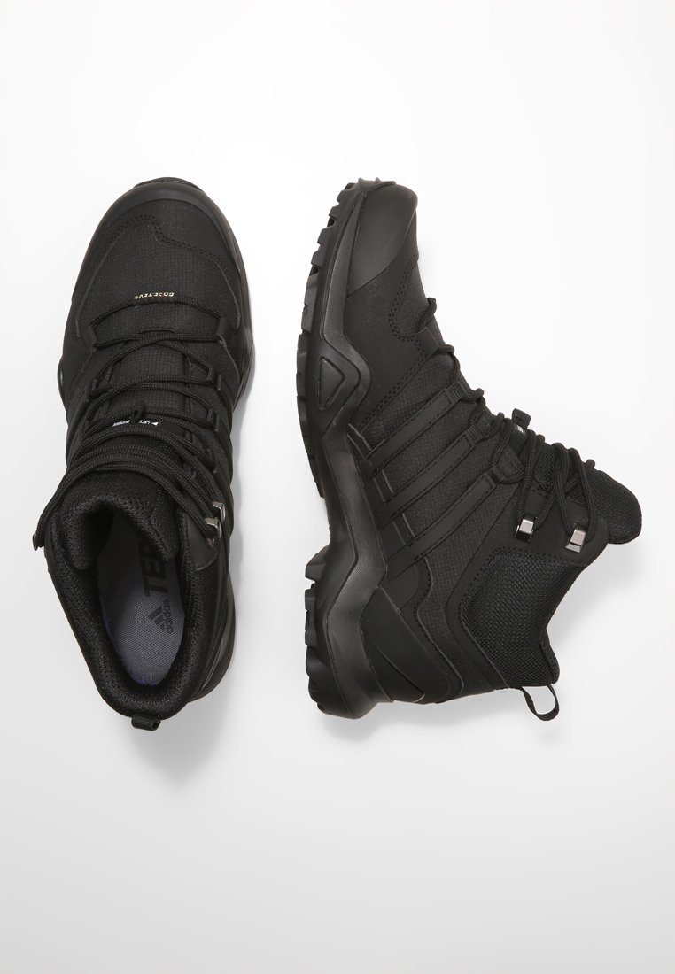 adidas Performance TERREX SWIFT R2 MID GTX GORETEX HIKING SHOES - Fjellsko - core black adidas Performance TERREX SWIFT R2 MID GTX GORETEX HIKING SHOES - Fjellsko - core black
