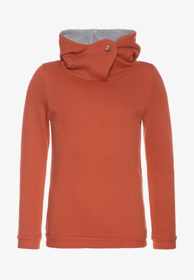 HOODY - Huppari - redwood